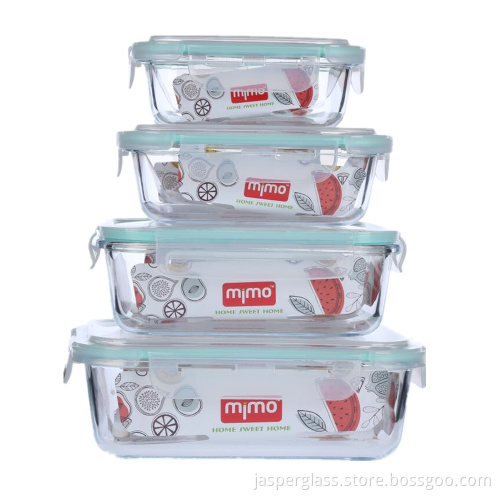 Kitchenware Glass Lunch Container